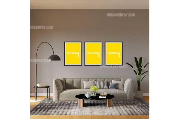 Download Framed Mockup, Interior Mock Up - Mock up Collection