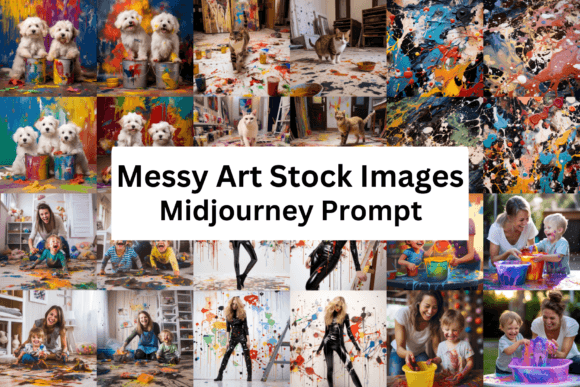 Download Ai Prompt for Messy Art Stock Images - Stock images Collection