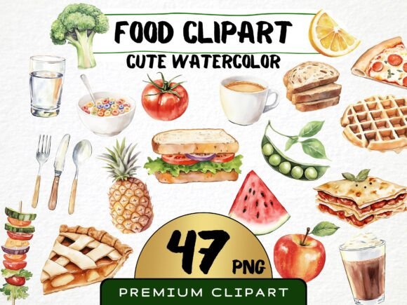 Download Watercolor Food Clipart 47 Png - Watercolor food Collection