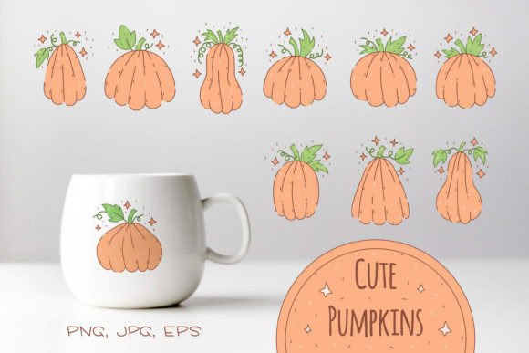 Download Cute Pumpkins Sublimation - Cute Collection