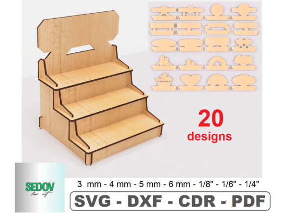 Download Exhibition Stand with Showcase Laser Cut - Exhibition Collection