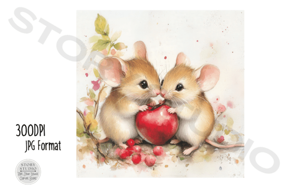 Download Cute Mice Clipart Set - Cute Collection