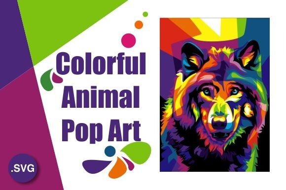 Download Colorful Wolf Illustration - Wolf illustration Collection