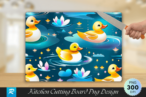 Download Cute Ducks Cutting Board PNG Design - Cute Collection